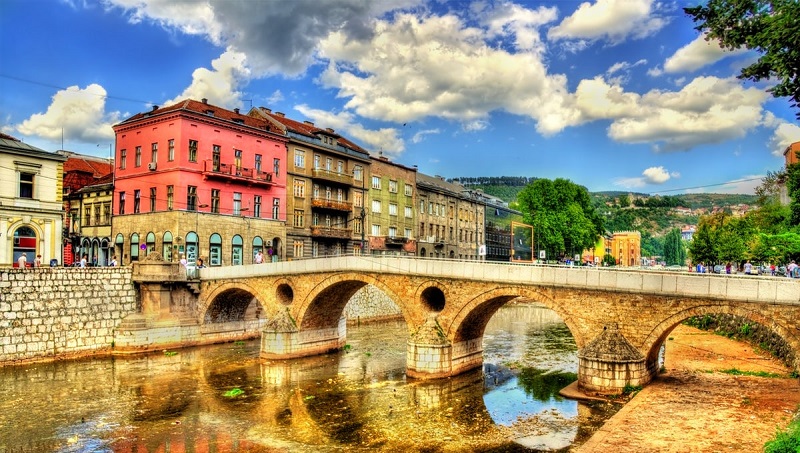 Латинский мост в Сараево, Босния и Герцеговина