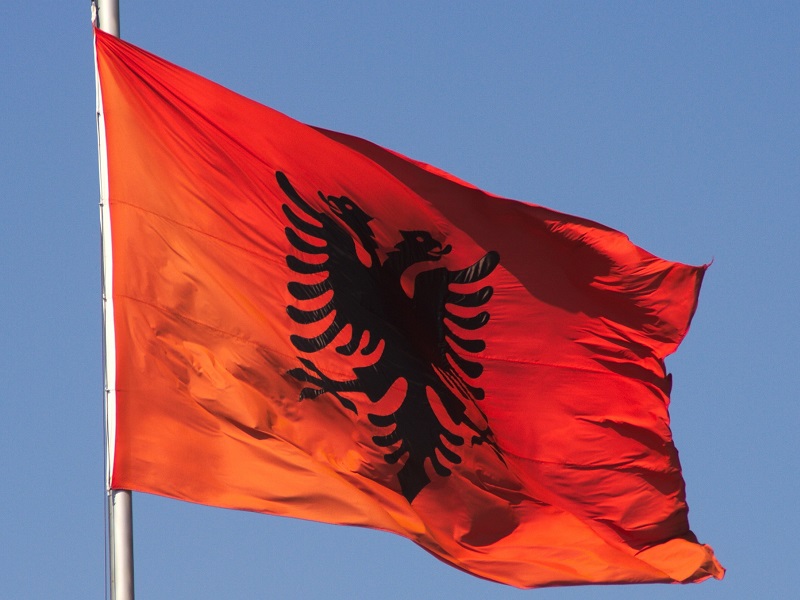Албания, флаг